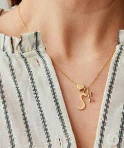 Design Letters Anhanger 10 Mm A Z Gold