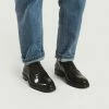 Anthology Paris Black Etoile Polido Leather Derbies 7341