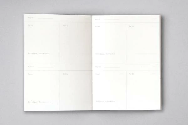 Ola Pocket Layflat Weekly Planner Benita Ochre 2 Ola Pocket Layflat Weekly Planner Benita Ochre