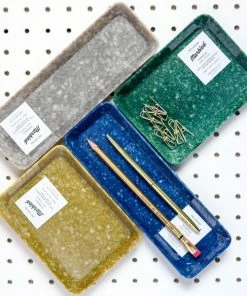 Hightide Small Marbled Melamine Desk Tray