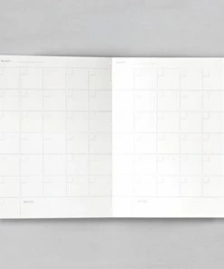 Ola A 6 Pocket Layflat Weekly Planner Benita Print Ochre