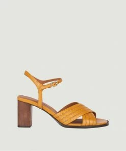Anthology Paris Yolanda Braided Sandals Heel