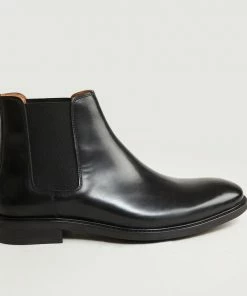 Anthology Paris Black Leather Chelsea Boots 7275 6 Anthology Paris Black Leather Chelsea Boots 7275