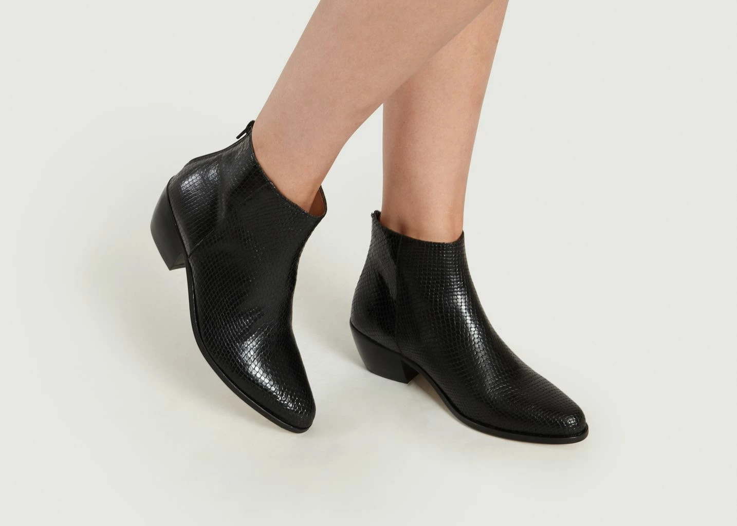 Anthology Paris Python Noir Telma Boots 1 Anthology Paris Python Noir Telma Boots