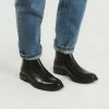 Anthology Paris Black Leather Chelsea Boots 7275