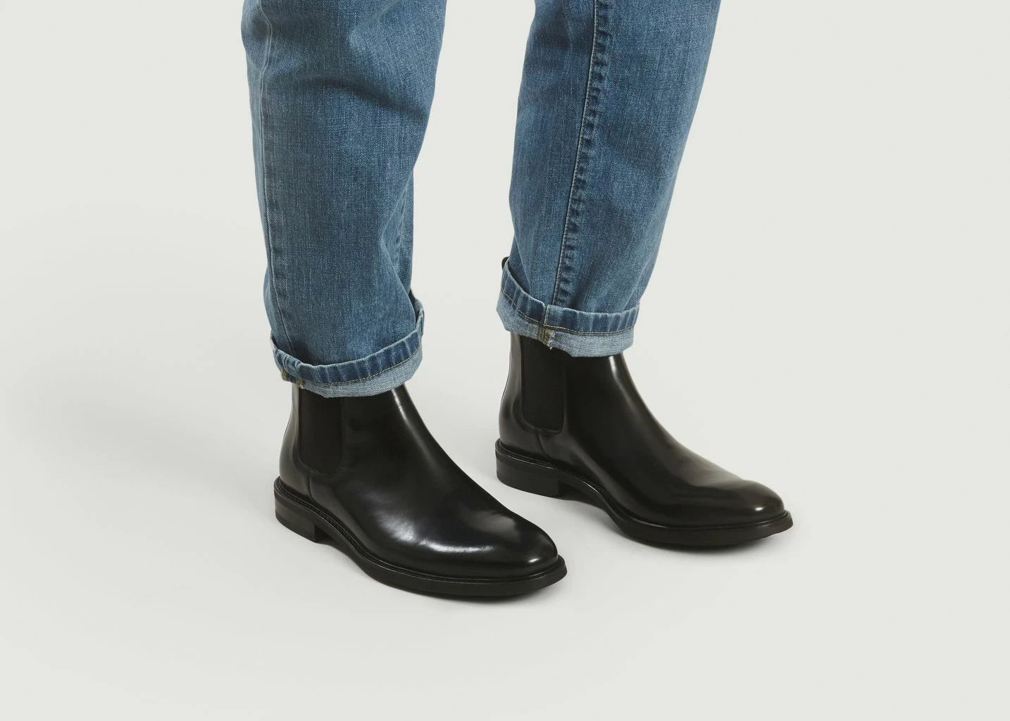 Anthology Paris Black Leather Chelsea Boots 7275 1 Anthology Paris Black Leather Chelsea Boots 7275