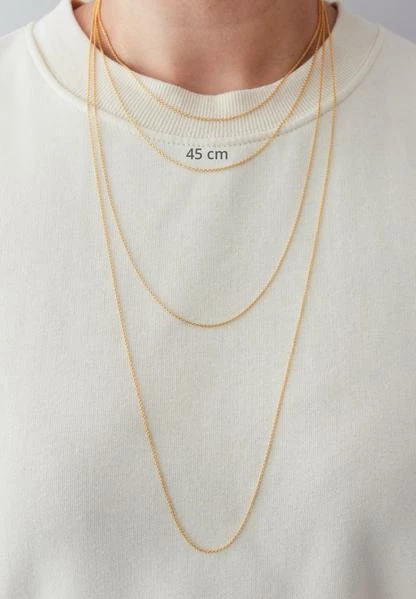 Design Letters Goldkette 45 Cm 1 Design Letters Goldkette 45 Cm