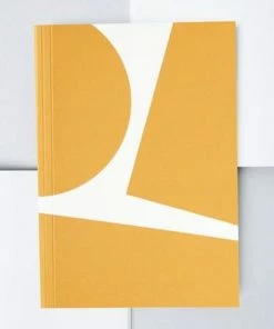 Ola Medium Layflat Weekly Planner Mustard Blocks