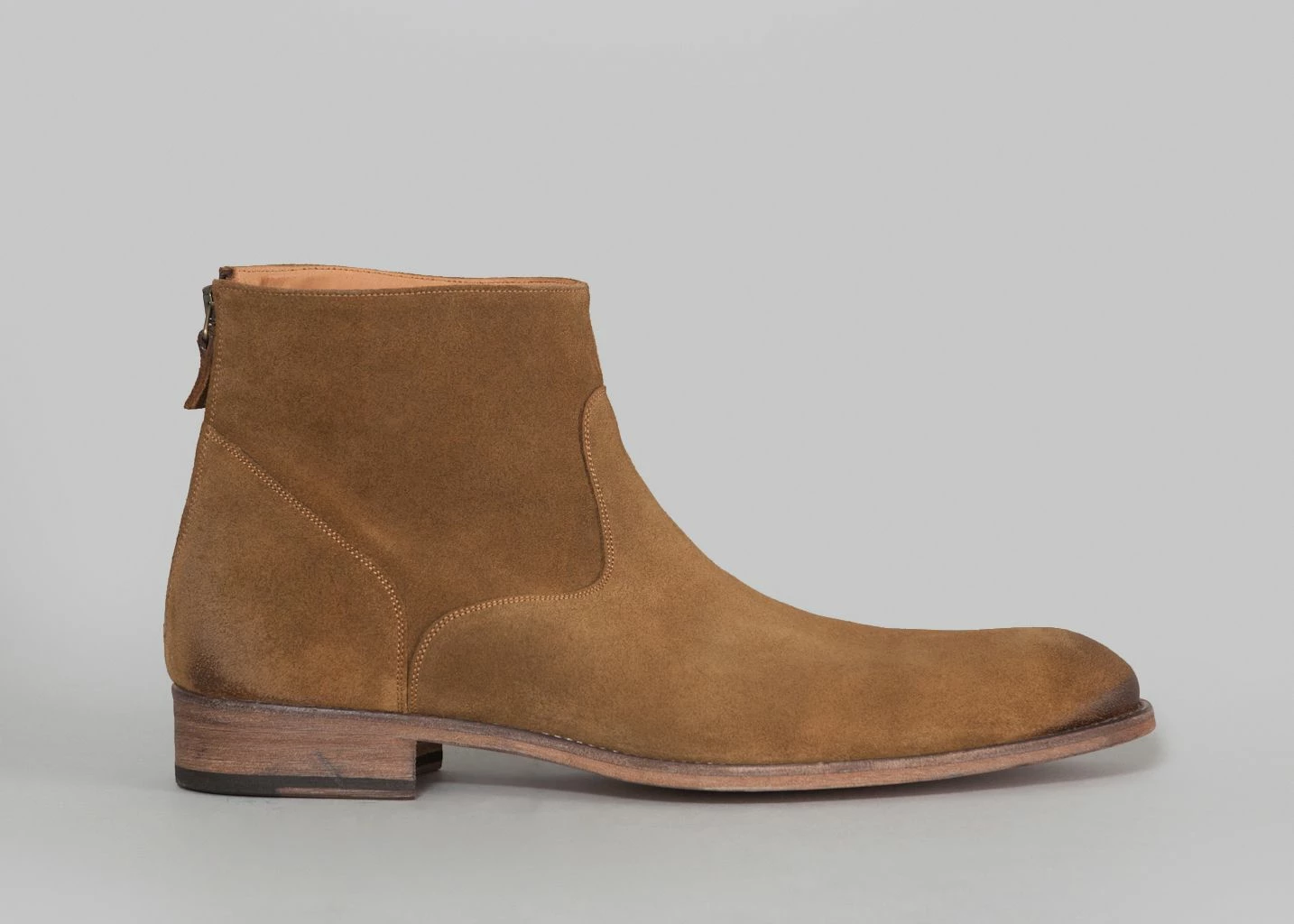 Anthology Paris Tobacco Suede Boots 6834 3 Anthology Paris Tobacco Suede Boots 6834