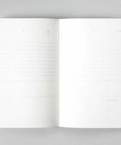 Ola Medium Layflat Weekly Planner Mustard Blocks