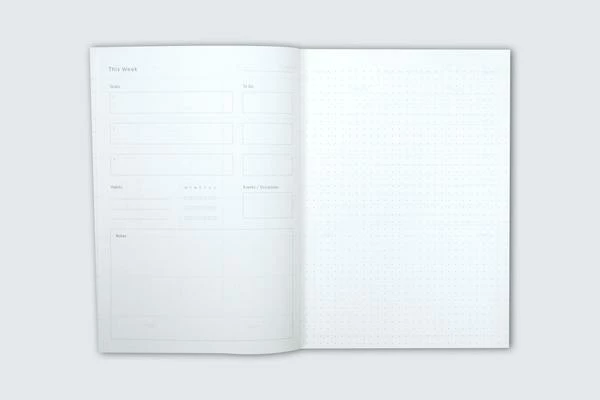 Ola Medium Layflat Daily Planner Benita Green 2 Ola Medium Layflat Daily Planner Benita Green