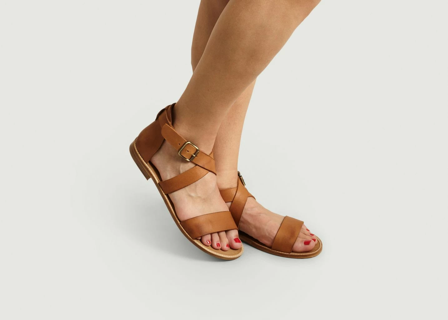 Anthology Paris Brown Bento Sandals 1 Anthology Paris Brown Bento Sandals