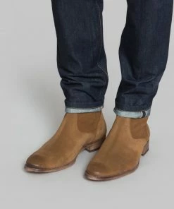 Anthology Paris Tobacco Suede Boots 6834