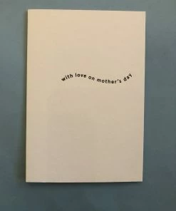 Ola With Love On Mothers Day Foil Blocked Card