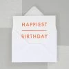 Ola Happiest Birthday Neon Card