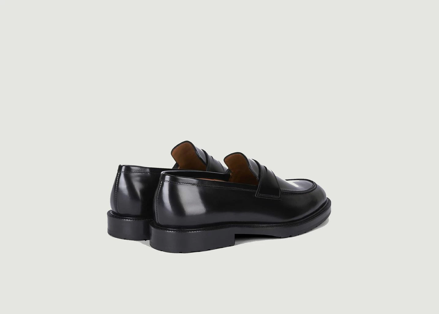 Anthology Paris Black 7420 Polido Leather Loafers 2 Anthology Paris Black 7420 Polido Leather Loafers