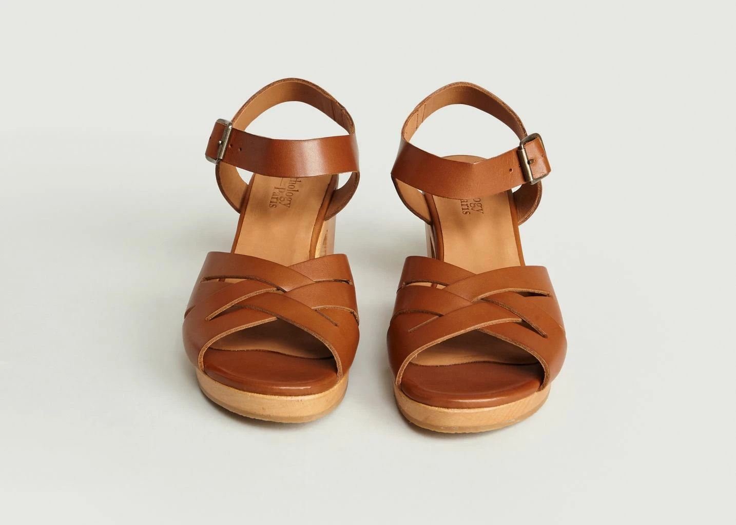 Anthology Paris Cognac Zita Sandals 2 Anthology Paris Cognac Zita Sandals