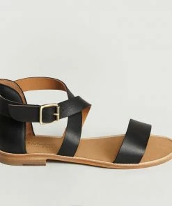 Anthology Paris Savage Noir Bento Sandals 6 Anthology Paris Savage Noir Bento Sandals