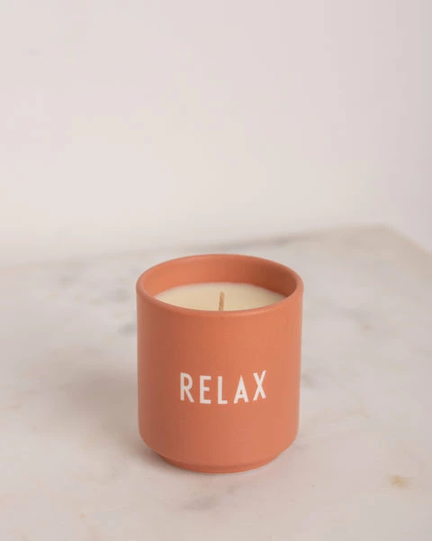 Design Letters Scented Candle Relax 1 Design Letters Scented Candle Relax