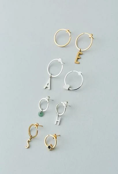 Design Letters Creolen 16 Mm Gold 4 Design Letters Creolen 16 Mm Gold