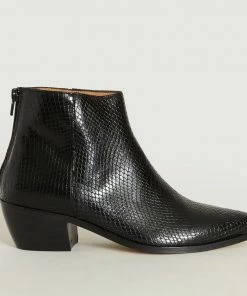 Anthology Paris Python Noir Telma Boots 6 Anthology Paris Python Noir Telma Boots