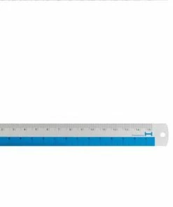 Hightide Aluminium Ruler 15 Cm Blue