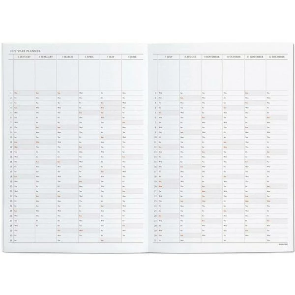 Hightide 2022 Monthly Cotton Diary Linen 1 Hightide 2022 Monthly Cotton Diary Linen