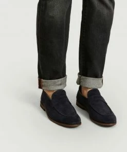 Anthology Paris Navy Blue Himalaya Loafers