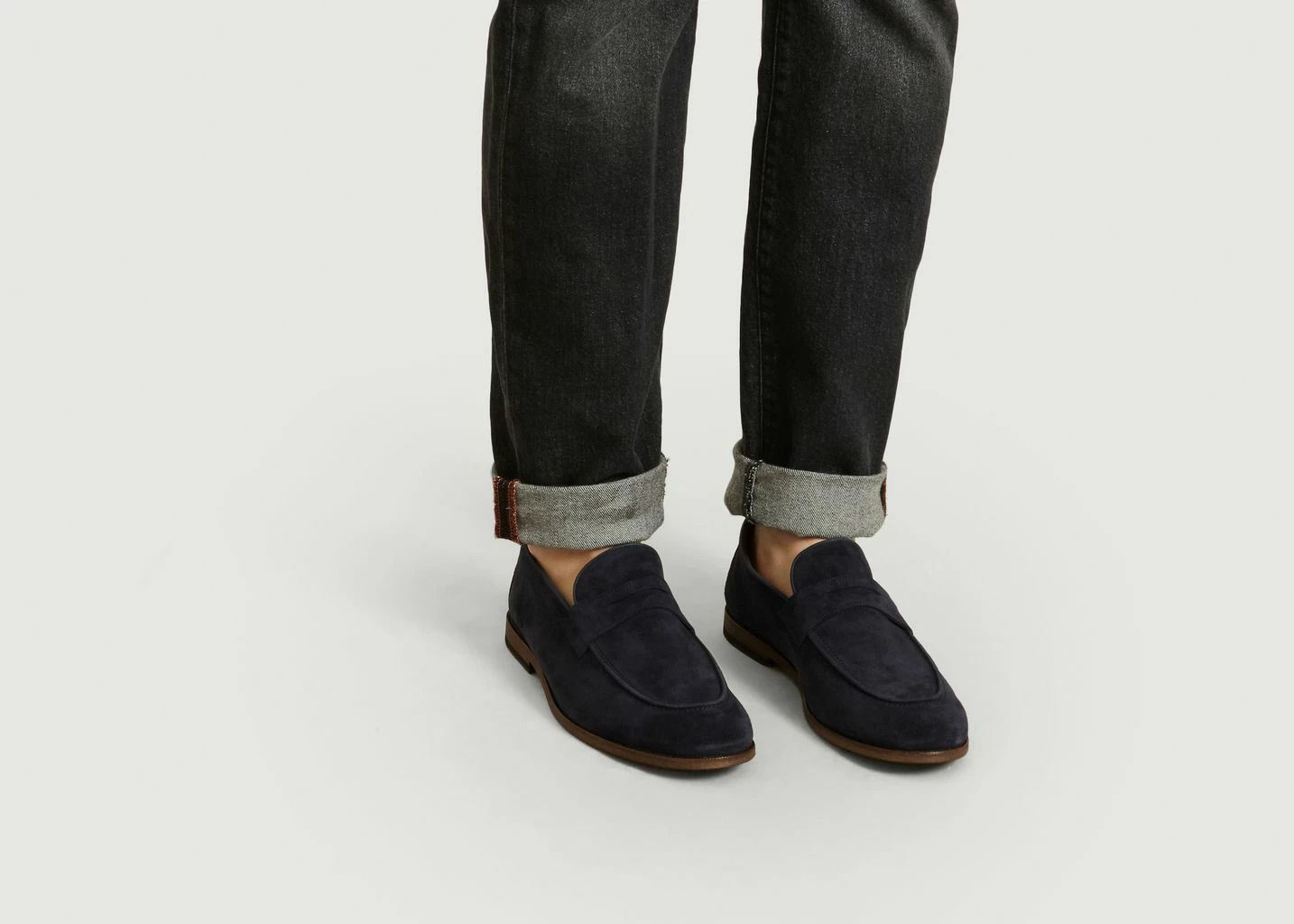 Anthology Paris Navy Blue Himalaya Loafers 1 Anthology Paris Navy Blue Himalaya Loafers