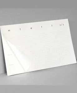 Ola Desktop Pad Weekly Planner