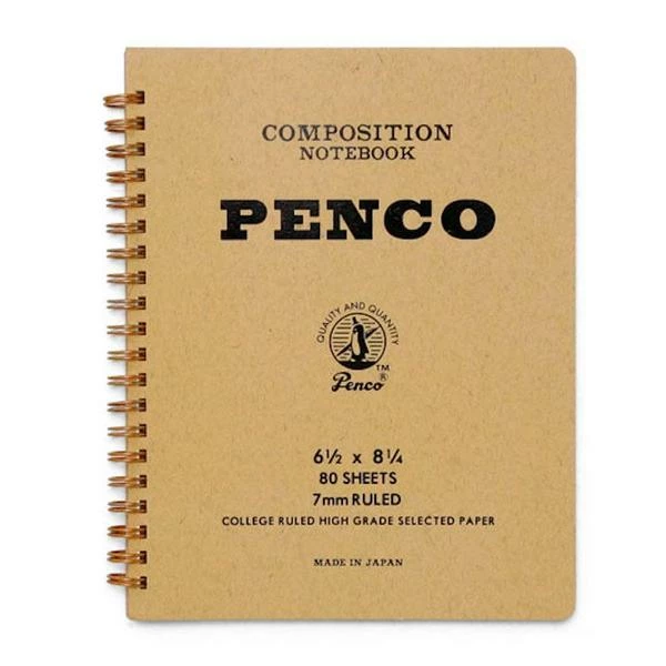 Hightide Penco Ringbound Lined Notebook A 5 1 Hightide Penco Ringbound Lined Notebook A 5