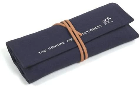 Hightide Field Roll Pen Case Navy 1 Hightide Field Roll Pen Case Navy