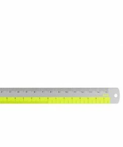 Hightide Aluminium Ruler 15 Cm Yellow