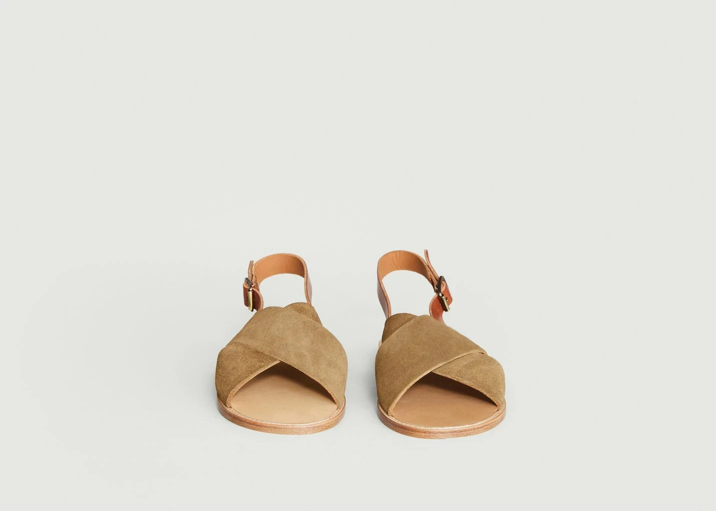 Anthology Paris Two-Tone Burma Sandals 1 Anthology Paris Two-Tone Burma Sandals