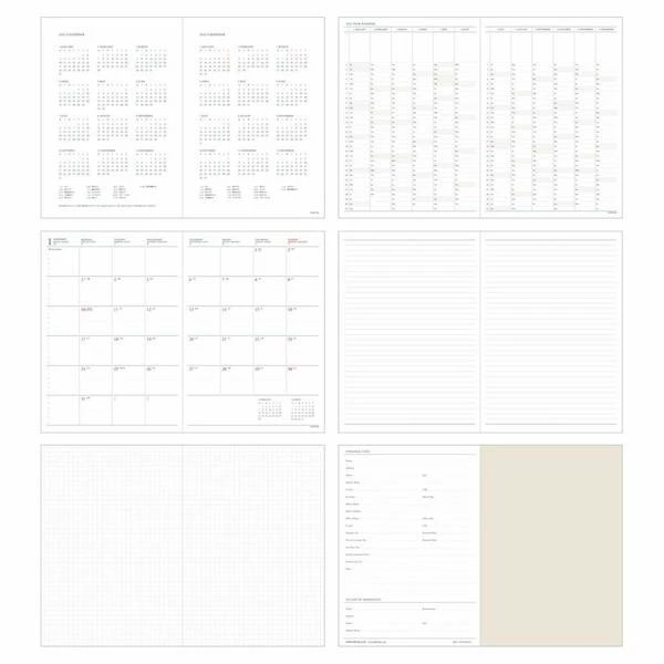 Hightide 2022 Monthly Cotton Diary Linen 5 Hightide 2022 Monthly Cotton Diary Linen
