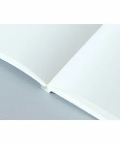 Ola Limited Edition Pocket Layflat Notebook, Blocks Print in Mustard / Plain Pages