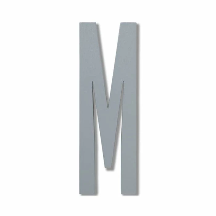 Design Letters Wooden Letters A to Z Grey 16 Design Letters Wooden Letters A to Z Grey