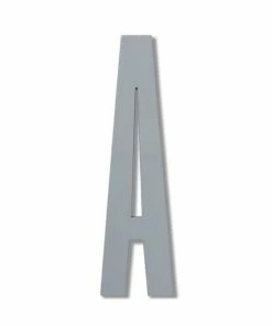 Design Letters Wooden Letters A to Z Grey