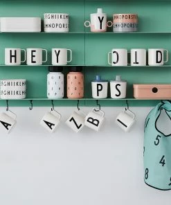 Design Letters Botella Térmica ABC con Pajita - Blanca 8 Design Letters Botella Térmica ABC con Pajita - Blanca