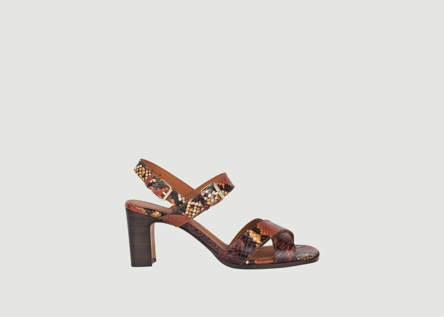 Anthology Paris Yaya Python Sandals 1 Anthology Paris Yaya Python Sandals