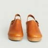 Anthology Paris Camel Zagreb Leather Clogs Shoes