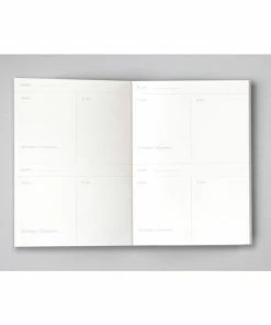 Ola Limited Edition Pocket Layflat Weekly Planner, Blocks Print in Mustard 10 Ola Limited Edition Pocket Layflat Weekly Planner, Blocks Print in Mustard