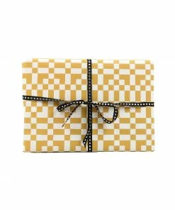 Ola 10 Sheets of Gift Wrap - Otti Mustard