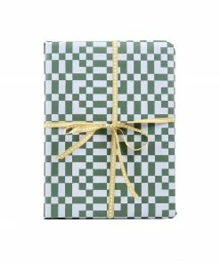 Ola 10 Sheets of Gift Wrap - Otti Forest Green & Lilac