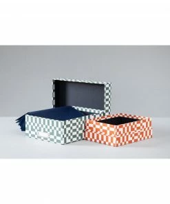 Ola Set of 2 Archive Boxes Otti Print