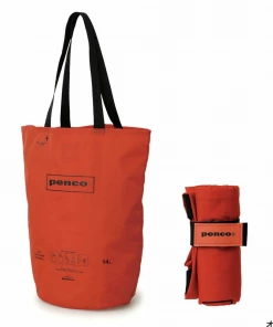 Hightide Penco Bucket Tote Bag in Orange