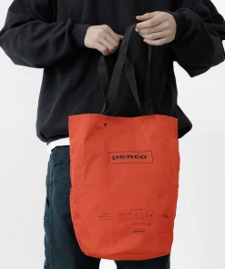 Hightide Penco Bucket Tote Bag in Orange