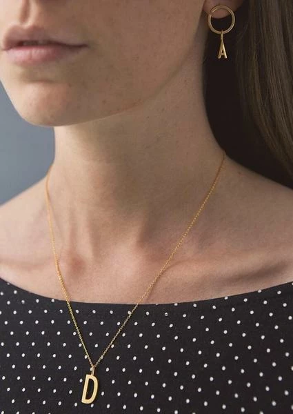 Design Letters Creolen 16 Mm Gold 3 Design Letters Creolen 16 Mm Gold