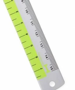 Hightide Aluminium Ruler 15 Cm Yellow