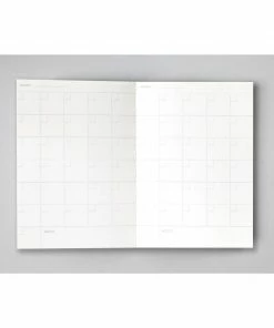 Ola Limited Edition Medium Layflat Weekly Planner, Blocks Print in Mustard - Calendar Insert: 2021/2022 12 Ola Limited Edition Medium Layflat Weekly Planner, Blocks Print in Mustard - Calendar Insert: 2021/2022